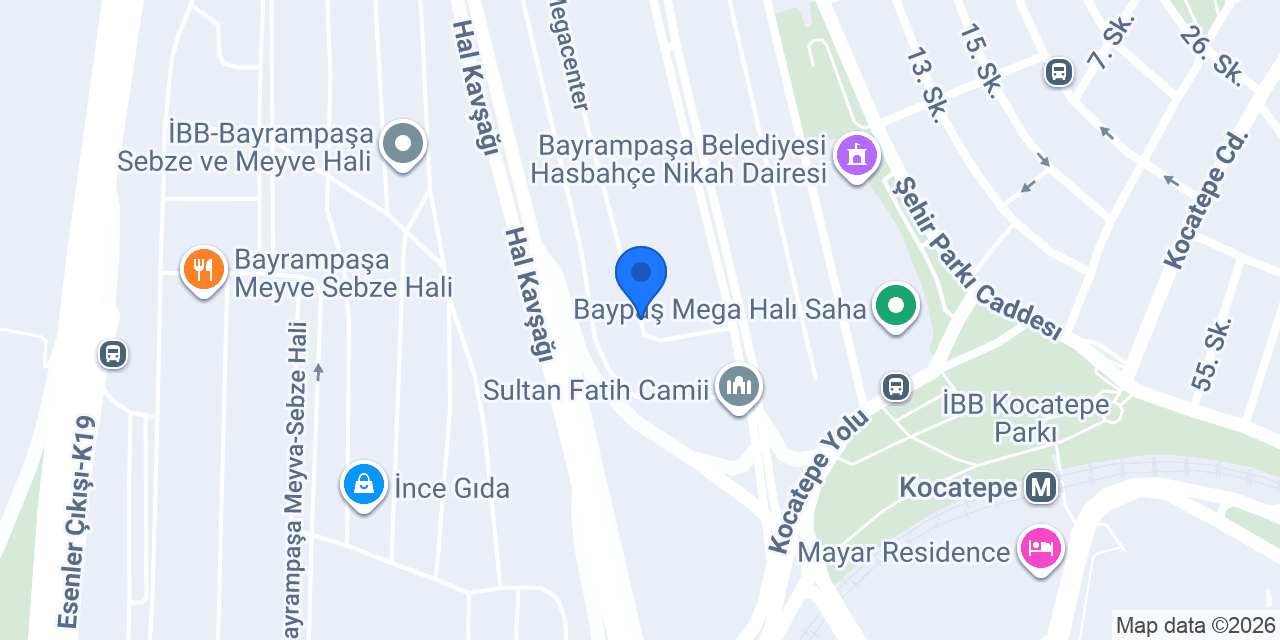 Atılganlar Gıda A.Ş konumu