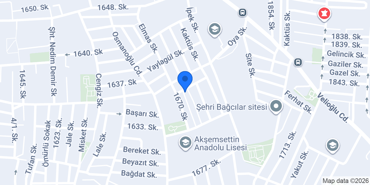 Demir tesisat konumu