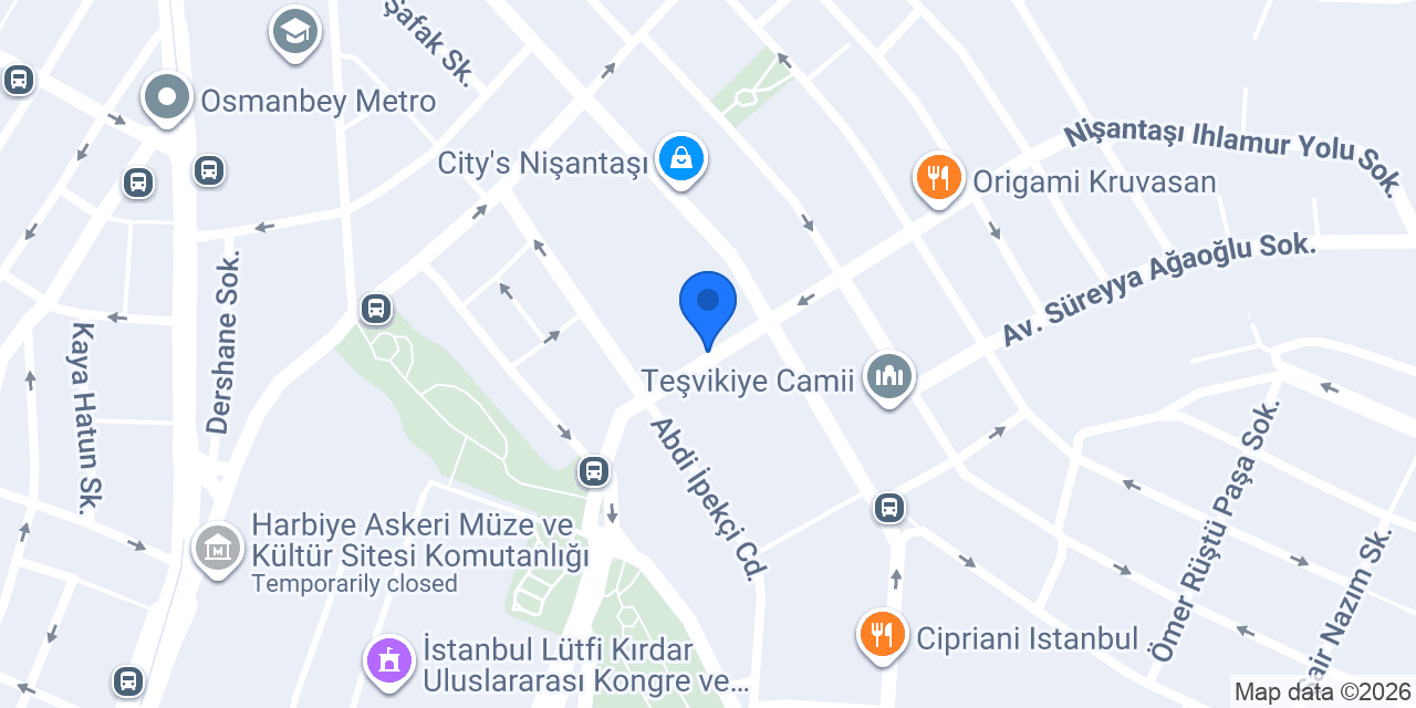 imperial Nişantaşı konumu