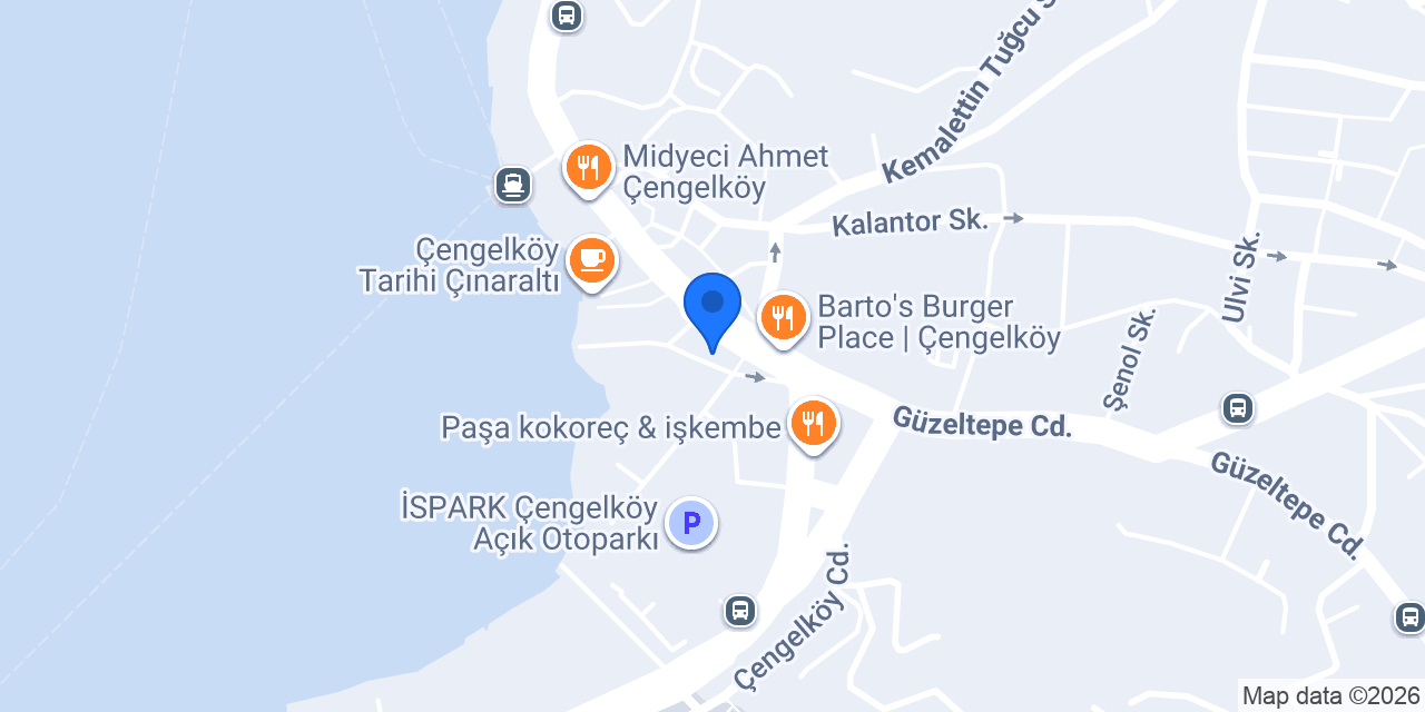 Çengelköy Dürümcüsü konumu