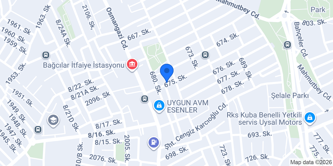 Celeboğlu Odun Ekmeği konumu