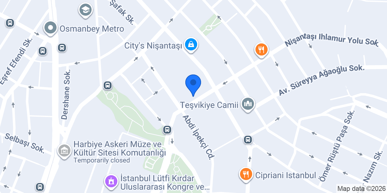 COOKSHOP. Nişantaşı konumu