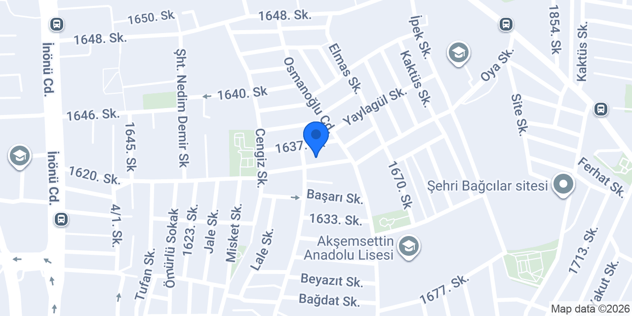 Uçar Terzi Bay & Bayan Kuru Temizleme konumu