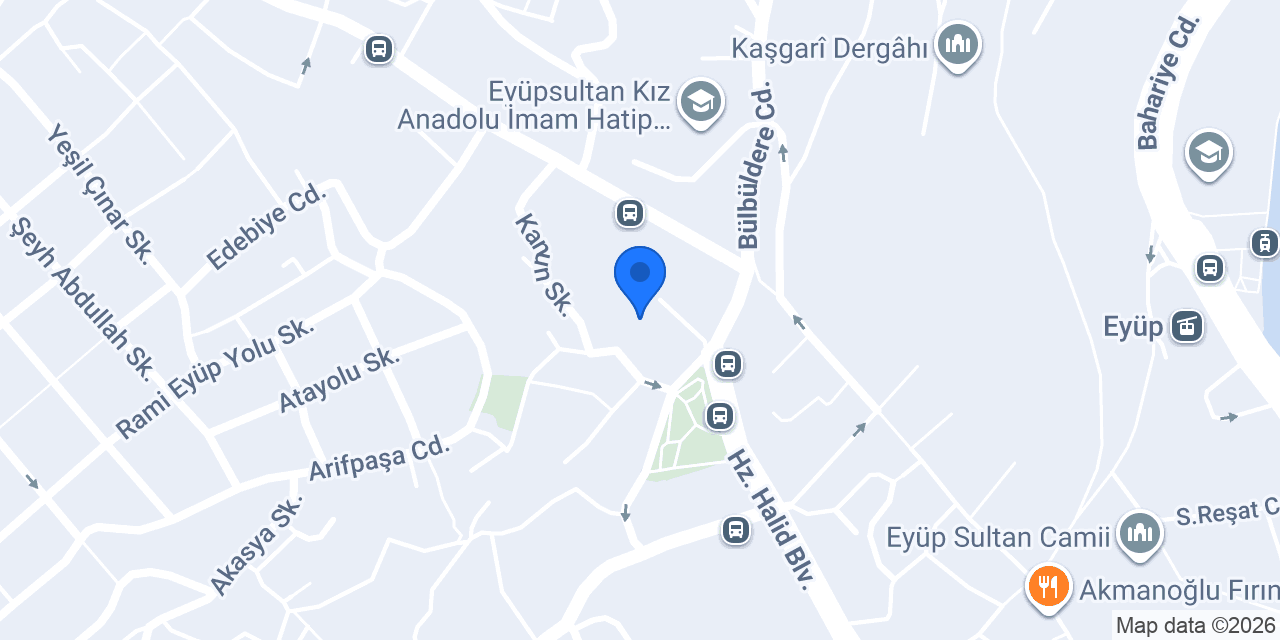 Halit Derviş İbrahim İlkokulu konumu
