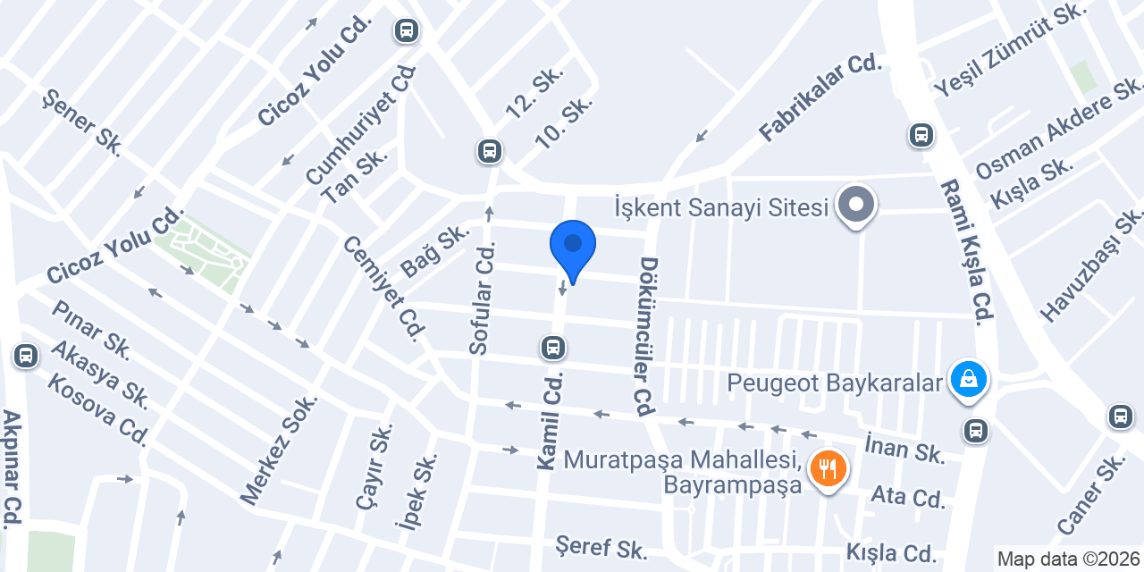 Güneş İnşaat konumu