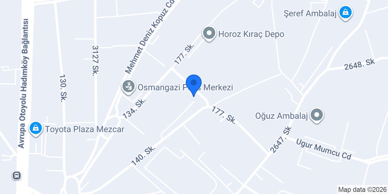 Hayır Kurumu Onur Dp. konumu