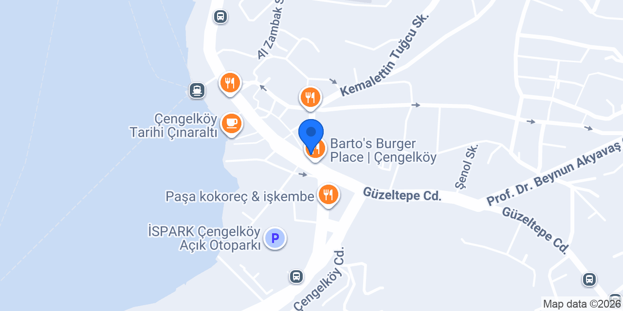 Çengel Döner Çengelköy konumu