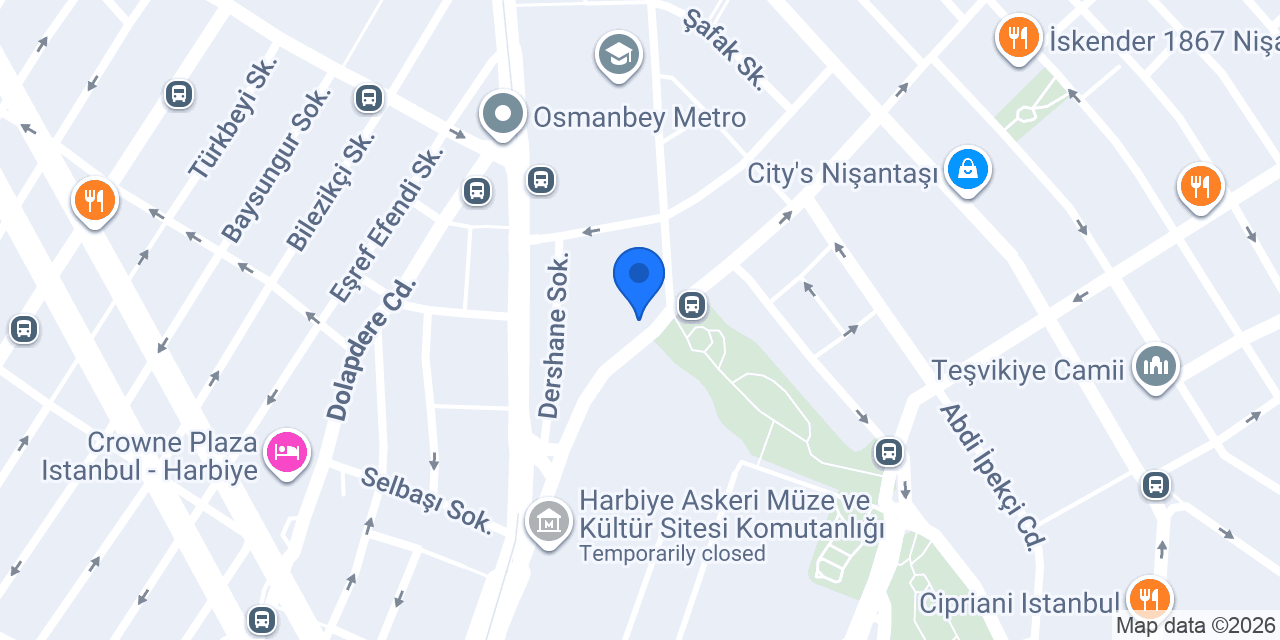 Mujde Ozgen Clinic konumu