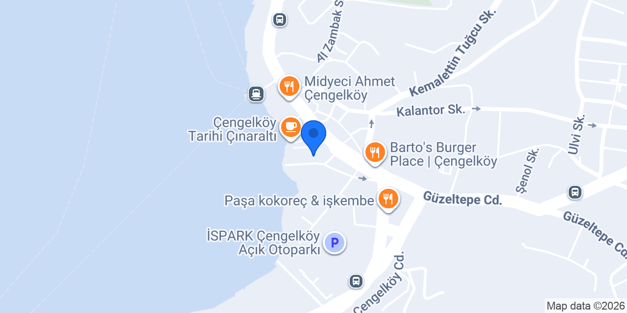 Çikolata Kahve İstanbul konumu