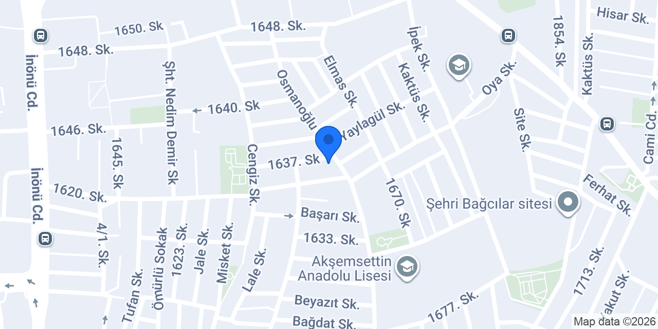 Dağlar Unlu Mamülleri konumu