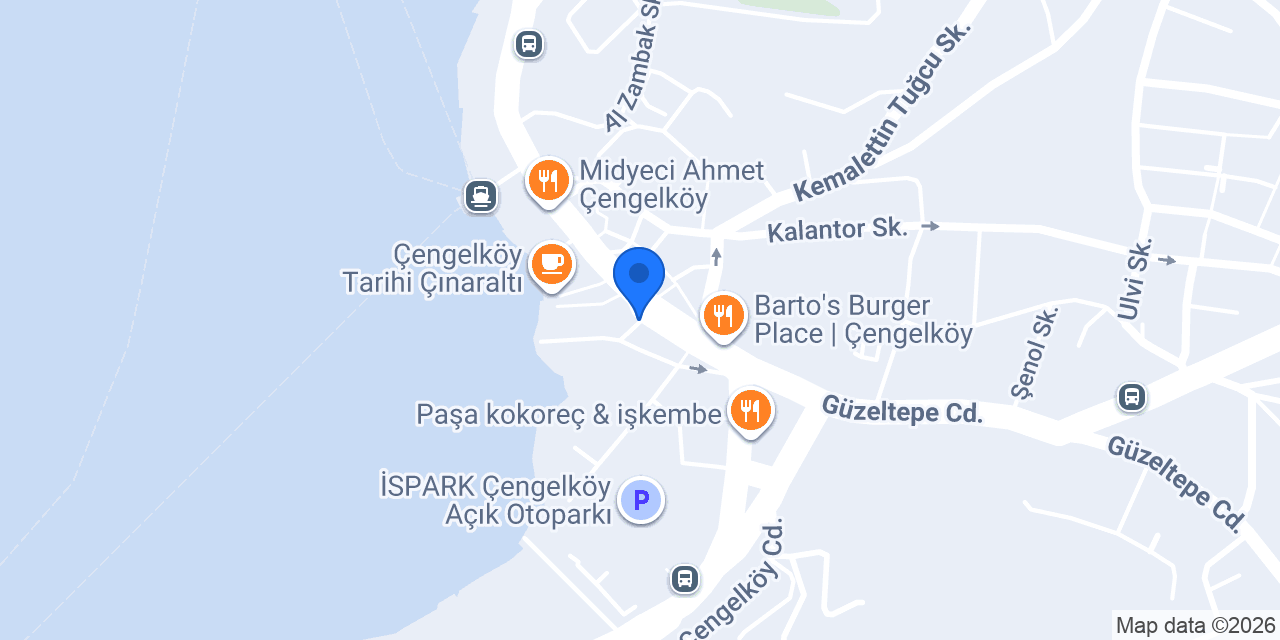 Çengelköy Yoğurtçusu konumu