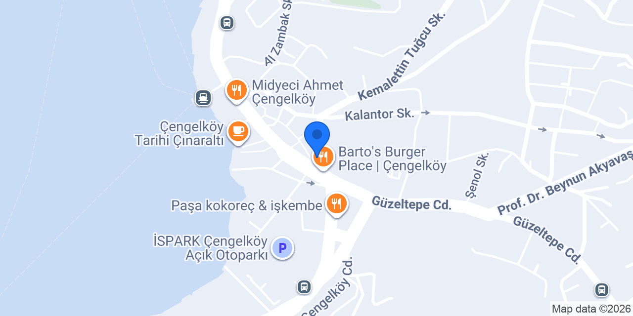 ULVİYE BÖREK ÇENGELKÖY konumu