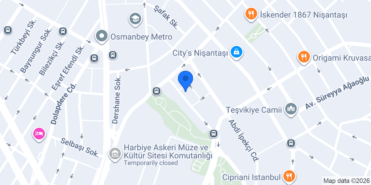Sima Couture Istanbul konumu