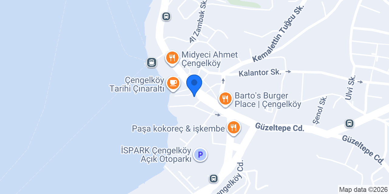 Kahverengi Çengelköy konumu