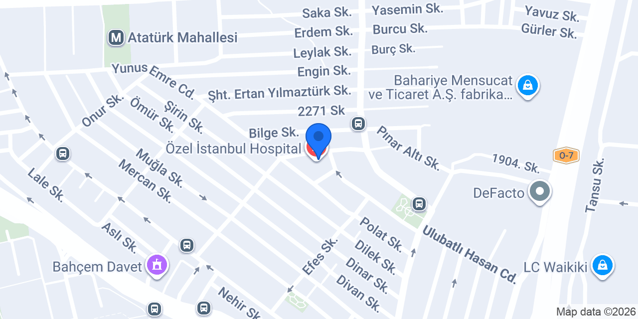 Uzm. Dr. Aydın Çelikyurt konumu