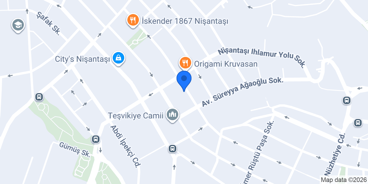 CREW HAIR STUDIO NİŞANTAŞI konumu