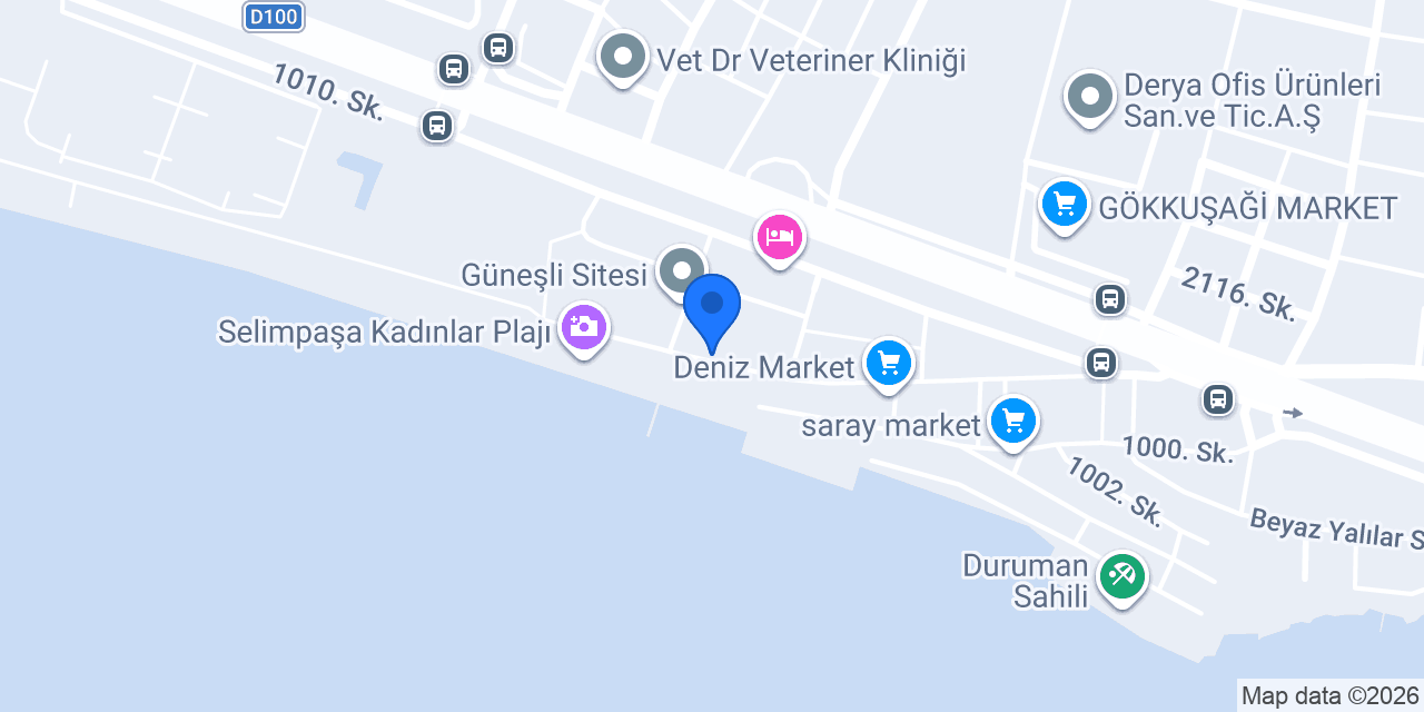 Deniz Ürünleri konumu