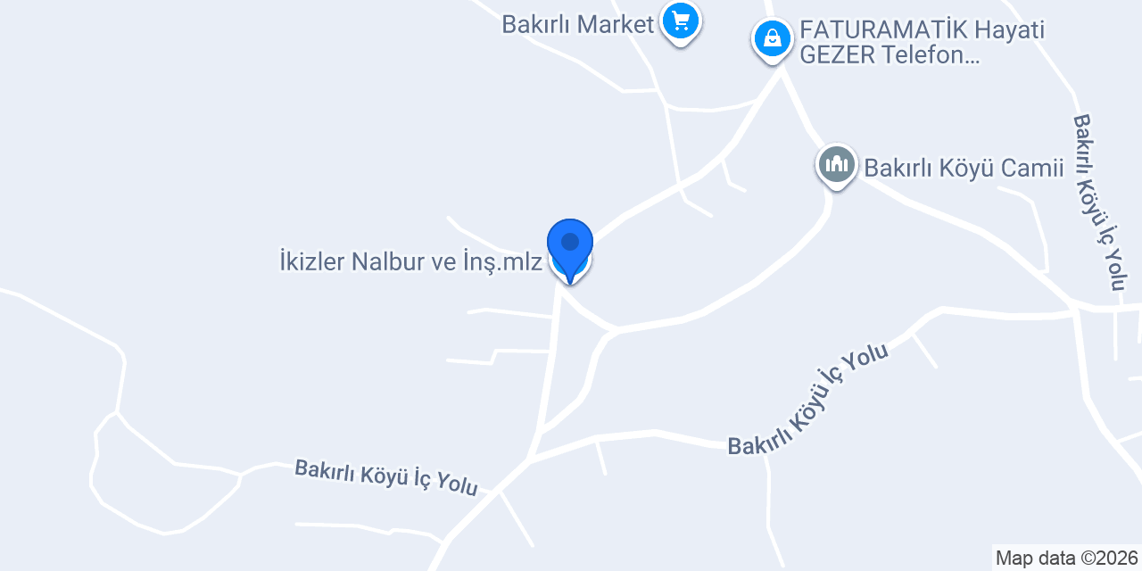 İkizler Nalbur ve İnş.mlz konumu