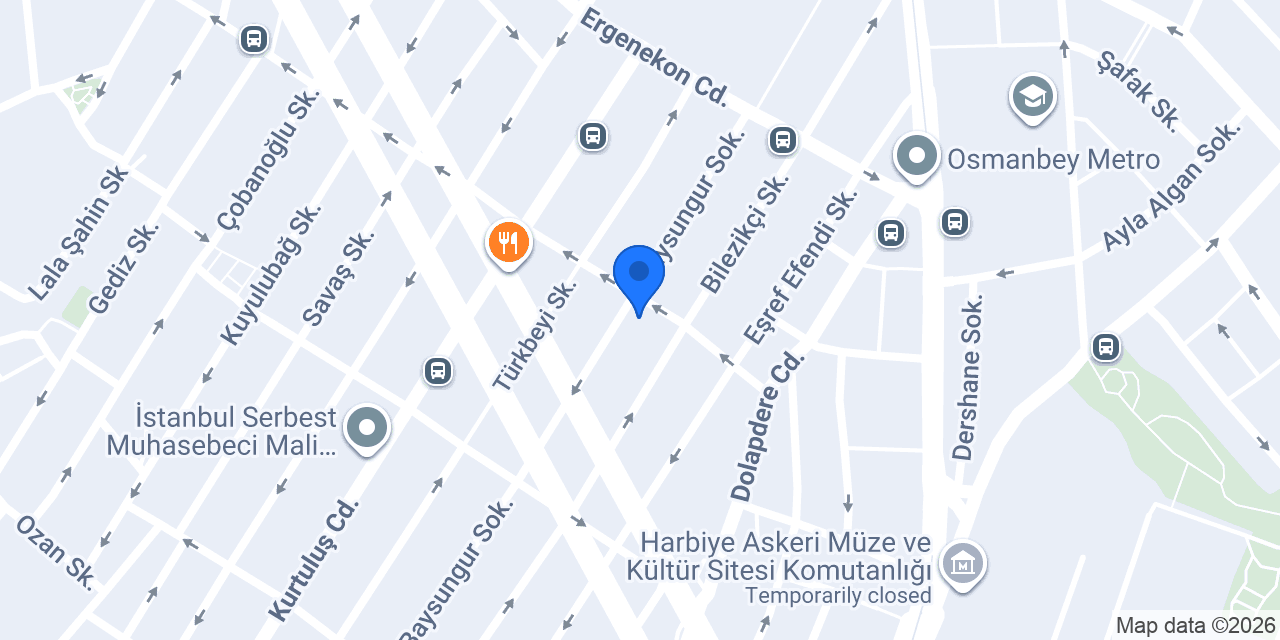 Marinee Kanat konumu