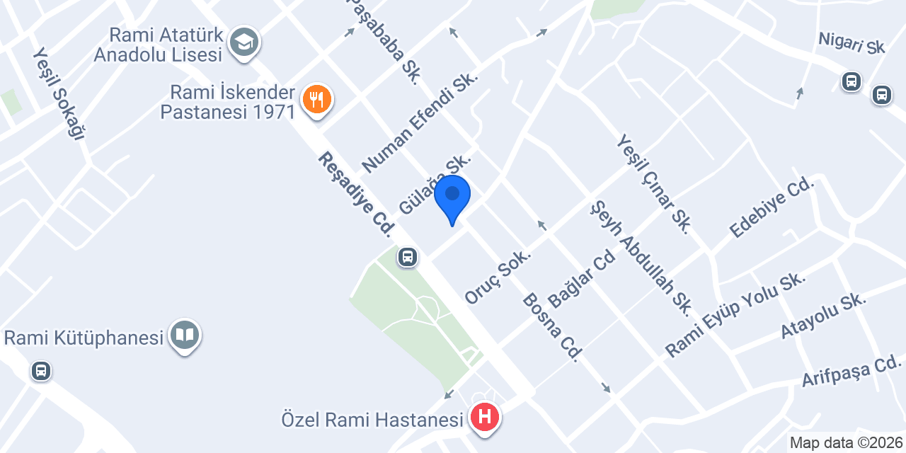 Toprak Otel konumu