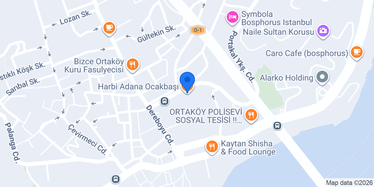 cabaret ortaköy konumu