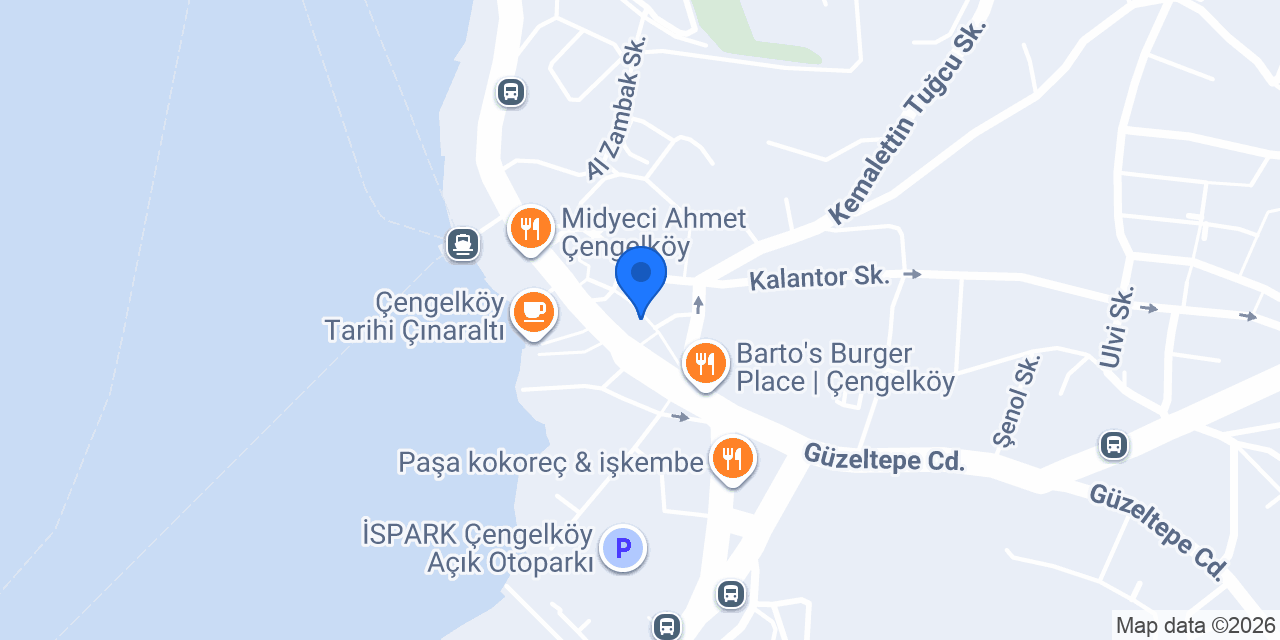 Maia Çikolata Çengelköy konumu