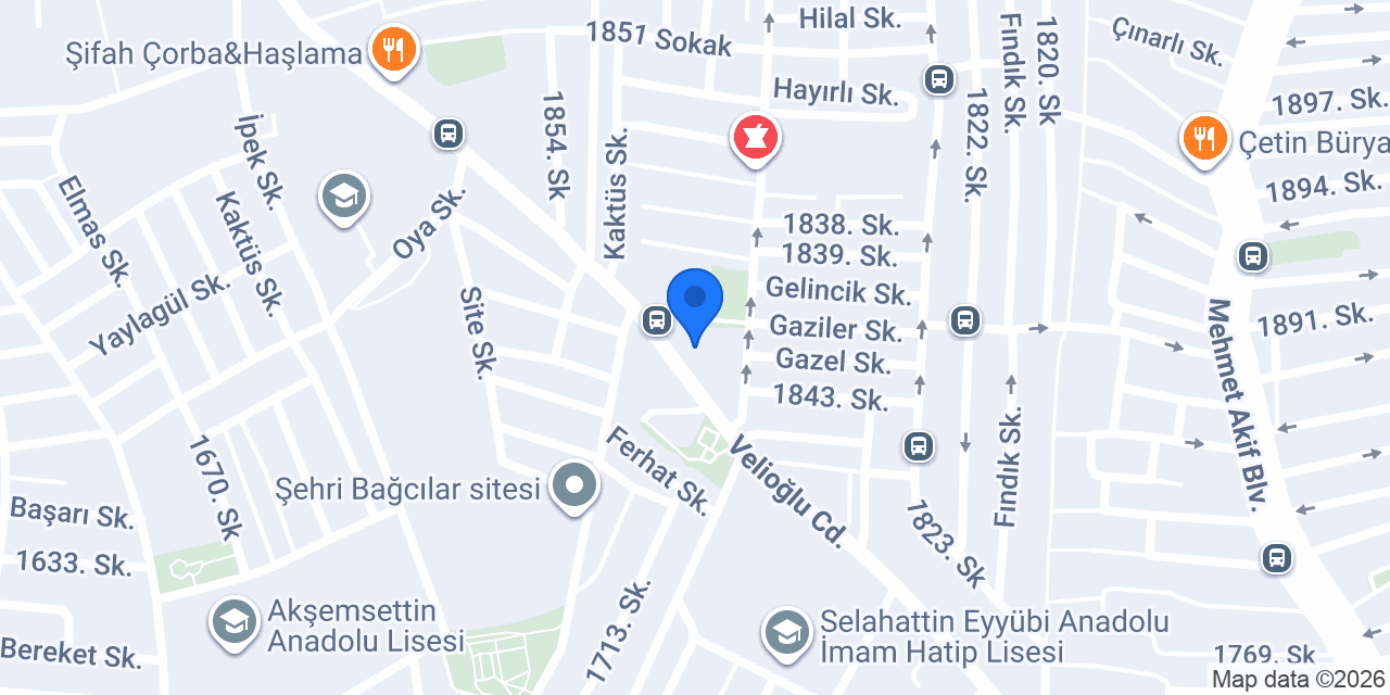 Barbaros Unlu Mamulleri konumu