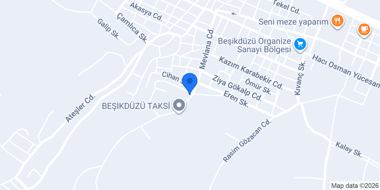 Başkan Mobilya konumu