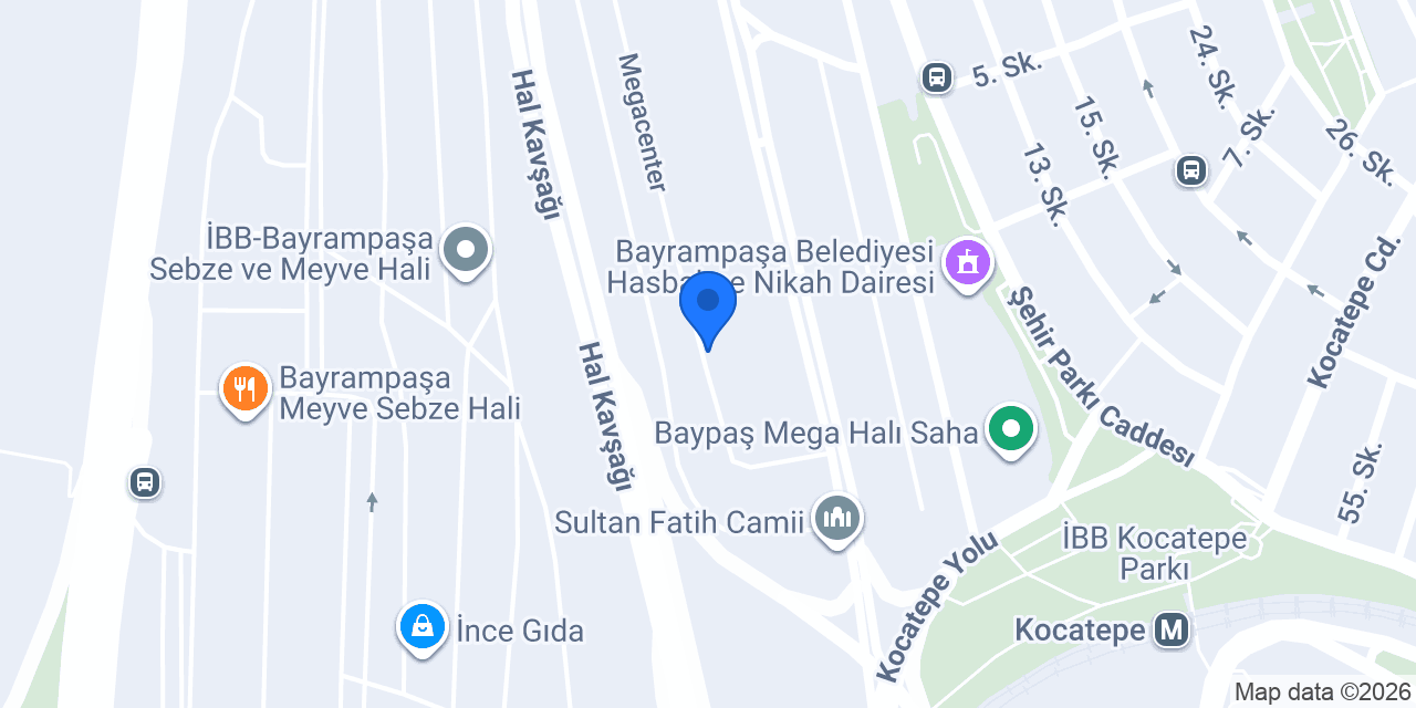 Cesur Ticaret ve Toptan Gıda konumu