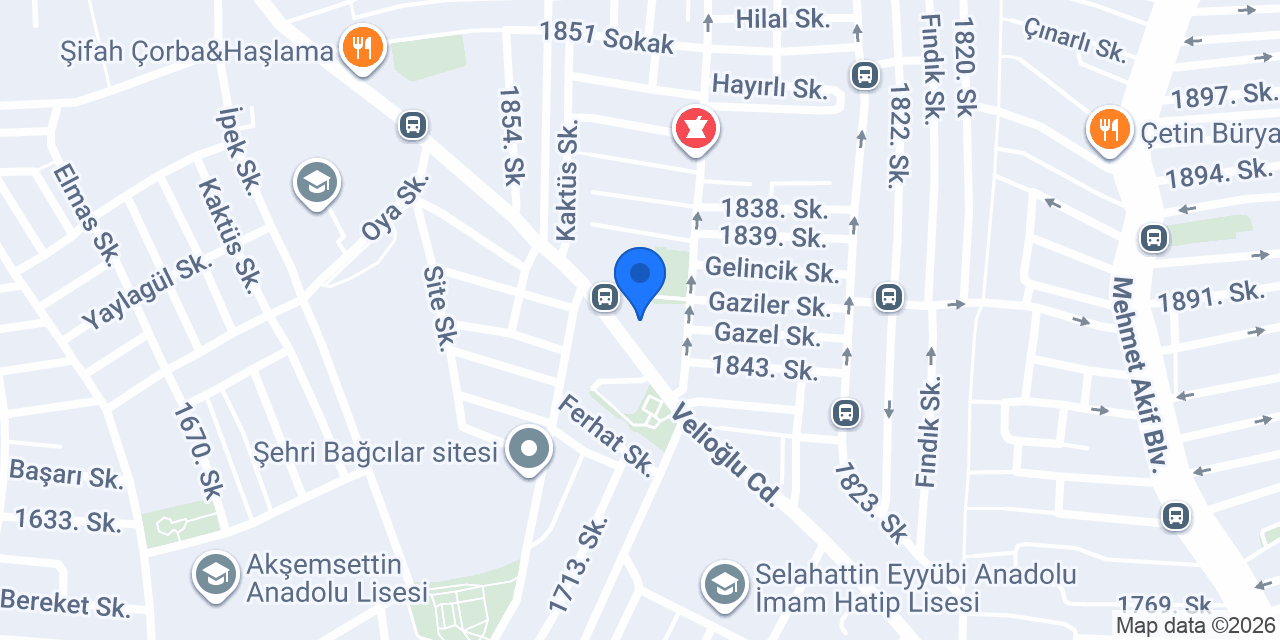 İkizler Eczanesi konumu