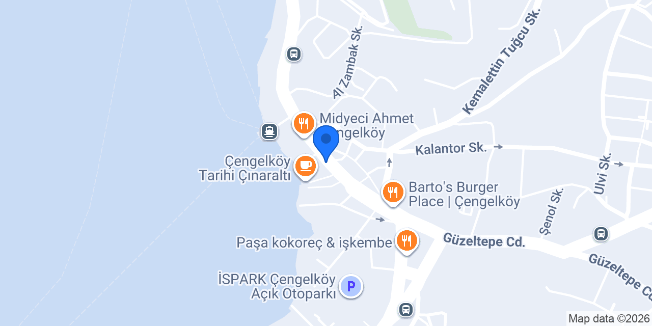 Çengelköy Morgül Emlak konumu