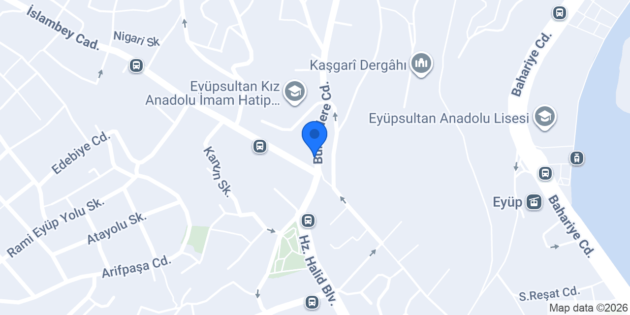 Eyüp Hamam Sauna konumu