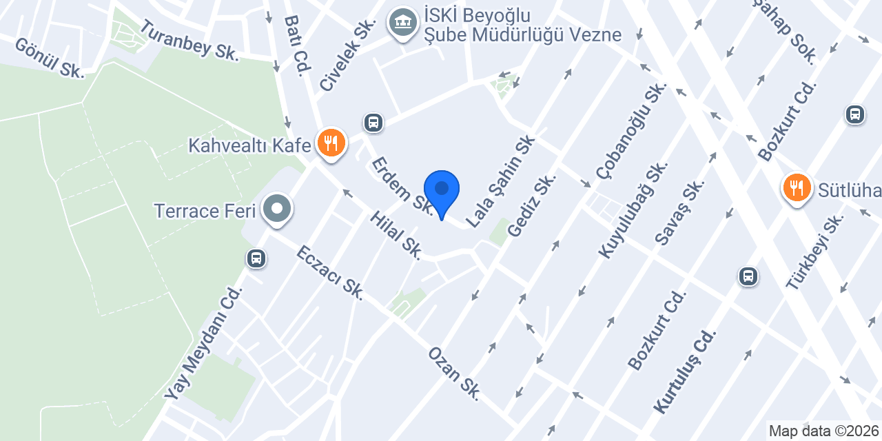 Osmanbey Tesisat konumu