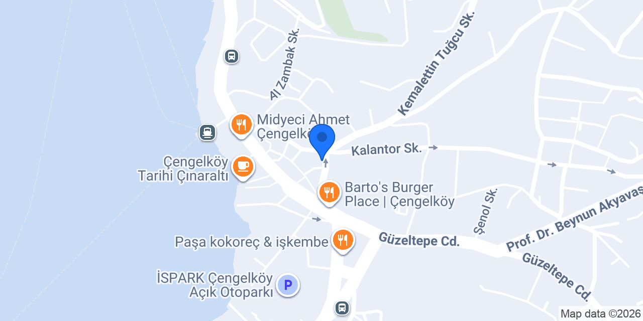 Paps Pizzeria konumu