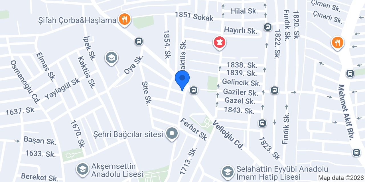 Aksu Elektrik & Elektronik konumu