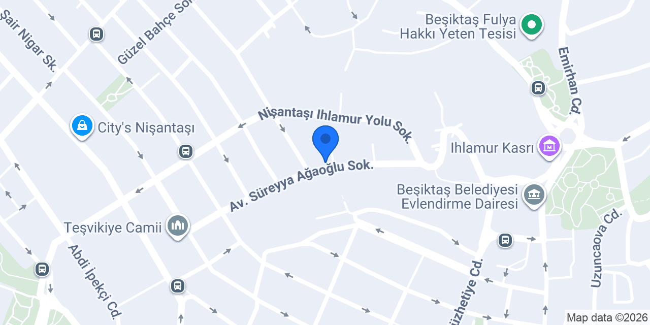 Ahali Teşvikiye konumu