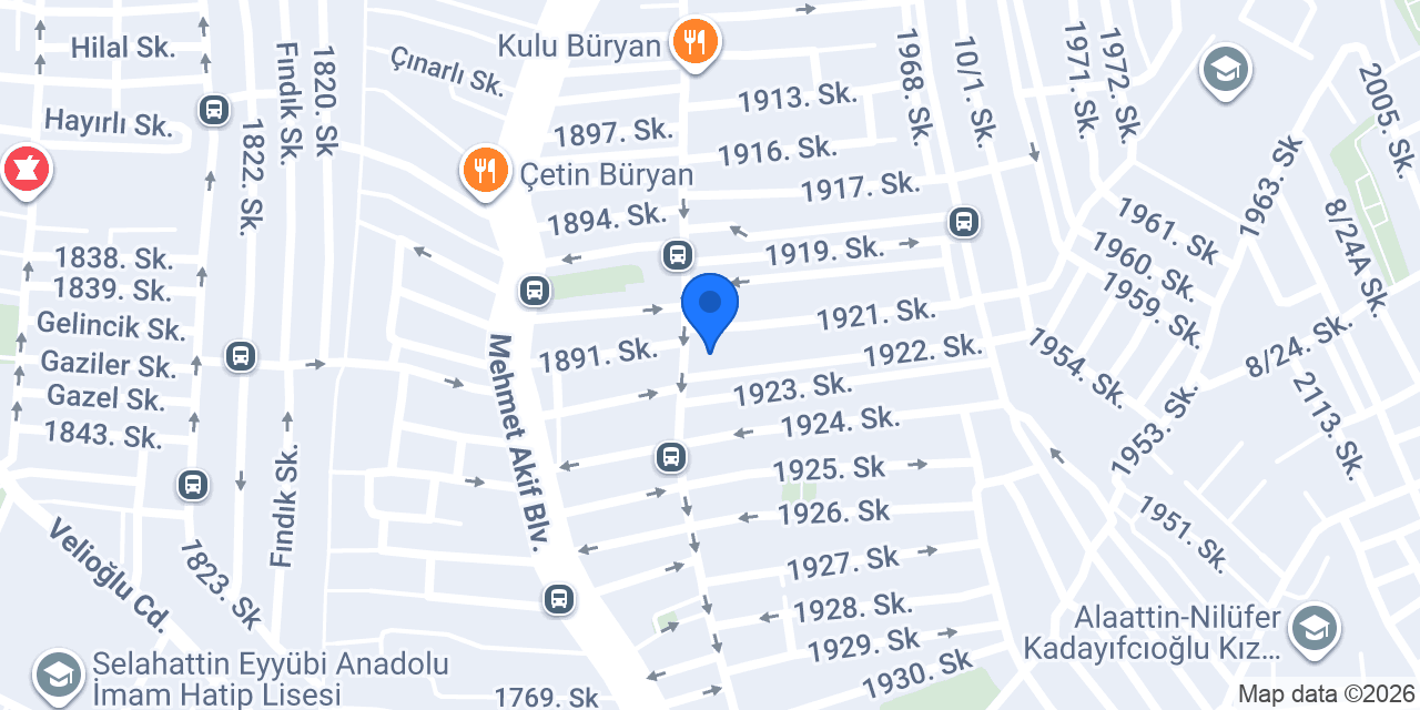 Döner Dünyası konumu