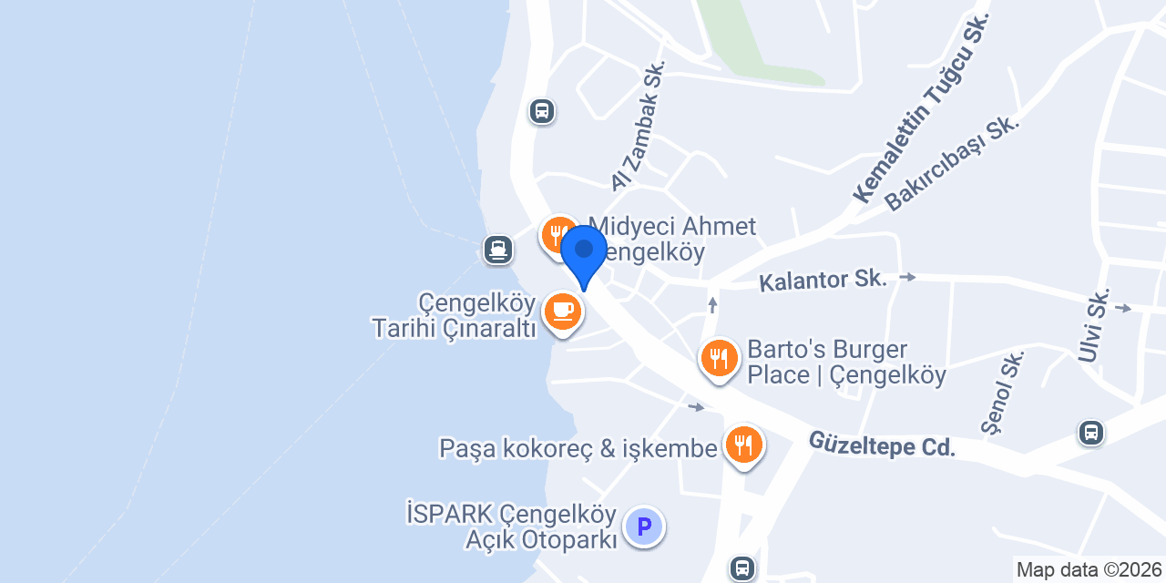 Pasta Al Dante Çengelköy konumu