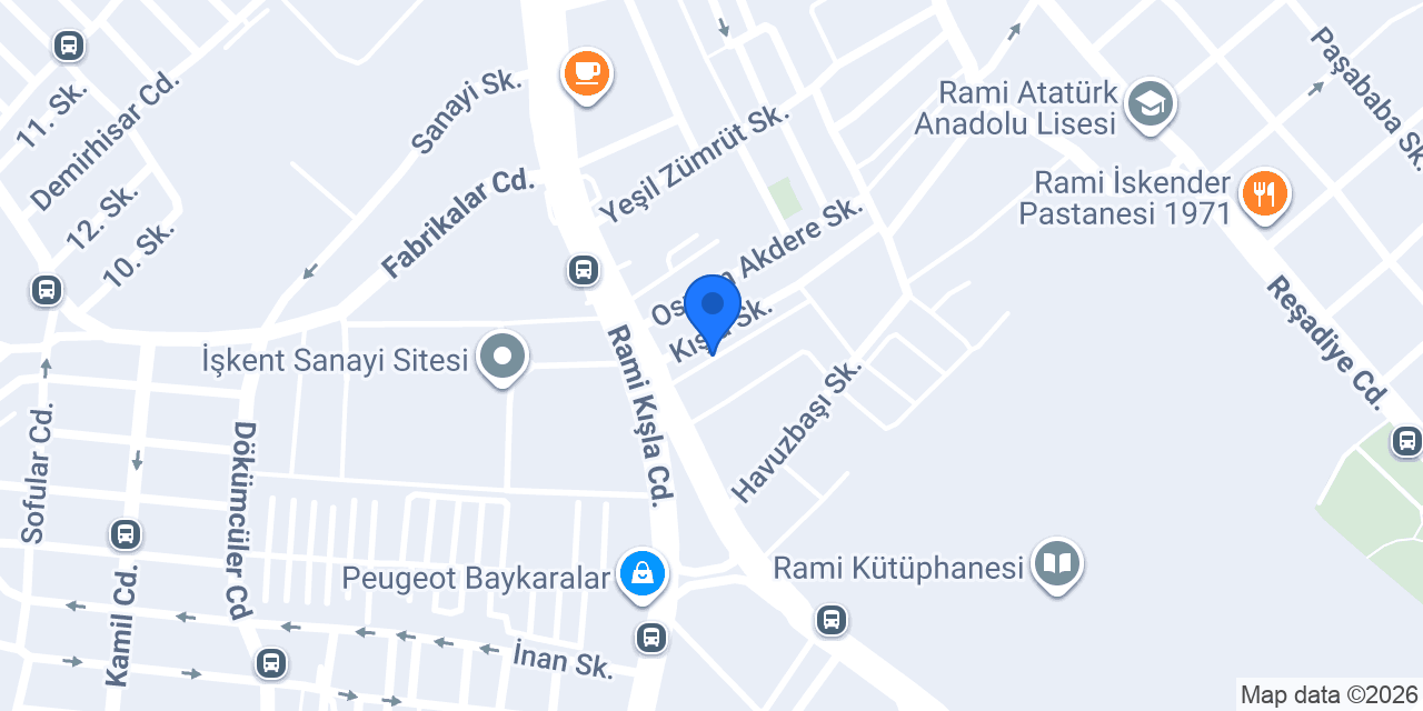 Ali Ünal Web Tasarım konumu