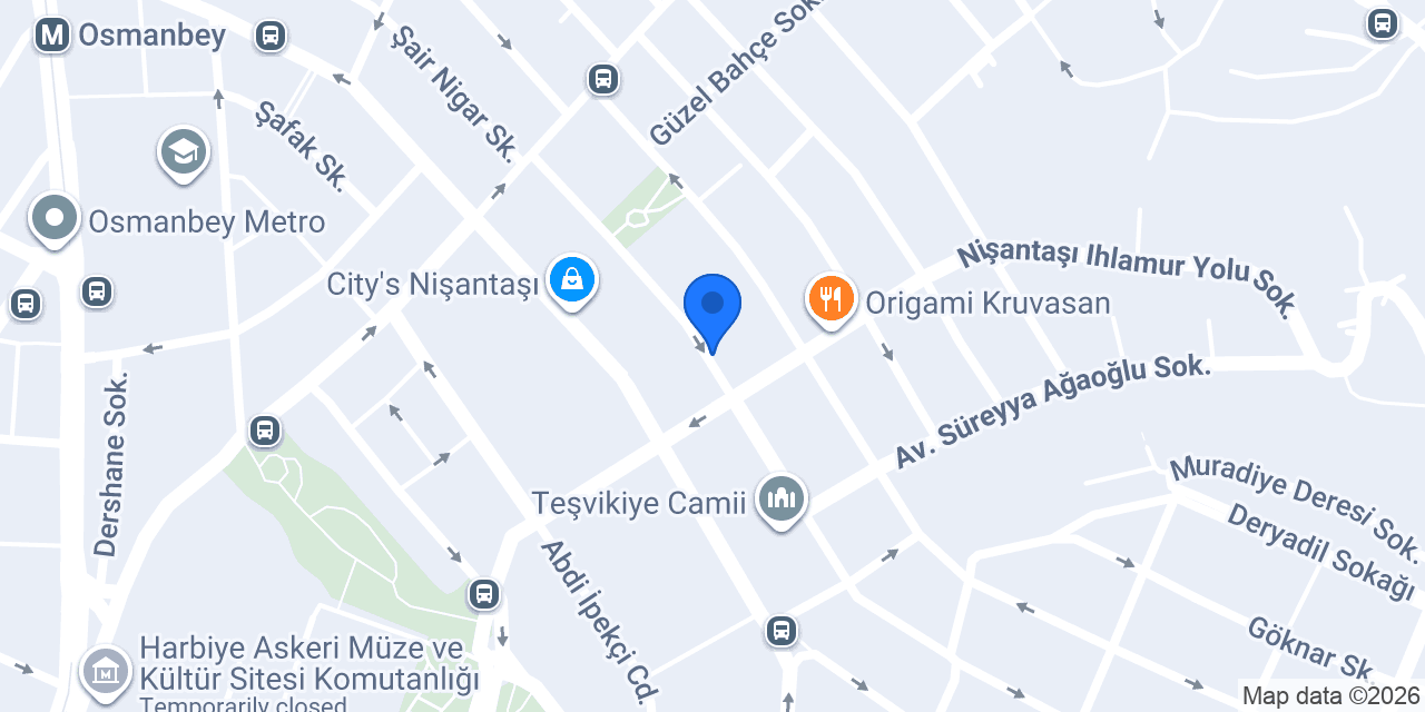 Yakamoz Nişantaşı tekel konumu