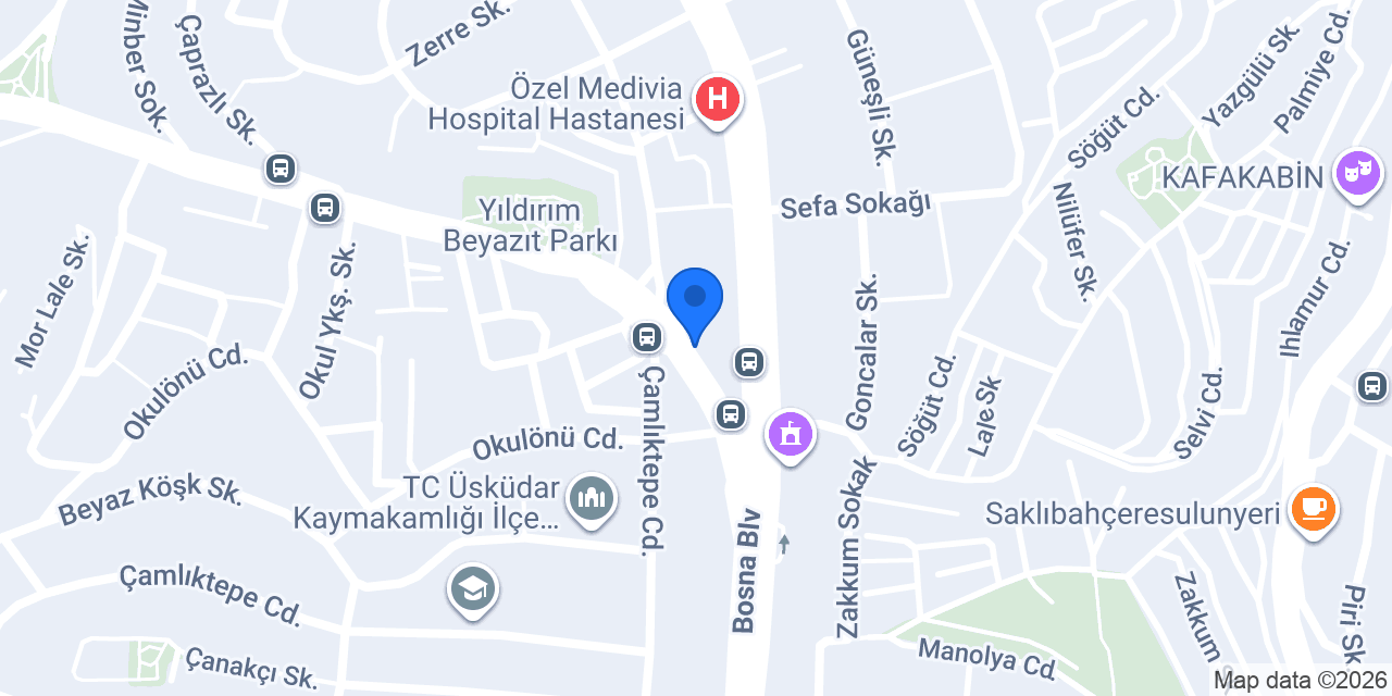 Faruk Güllüoğlu Çengelköy konumu