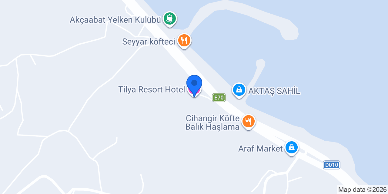 Tilya Resort Hotel konumu