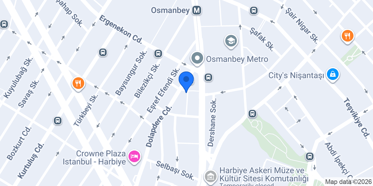 Şişli masaj terapist konumu