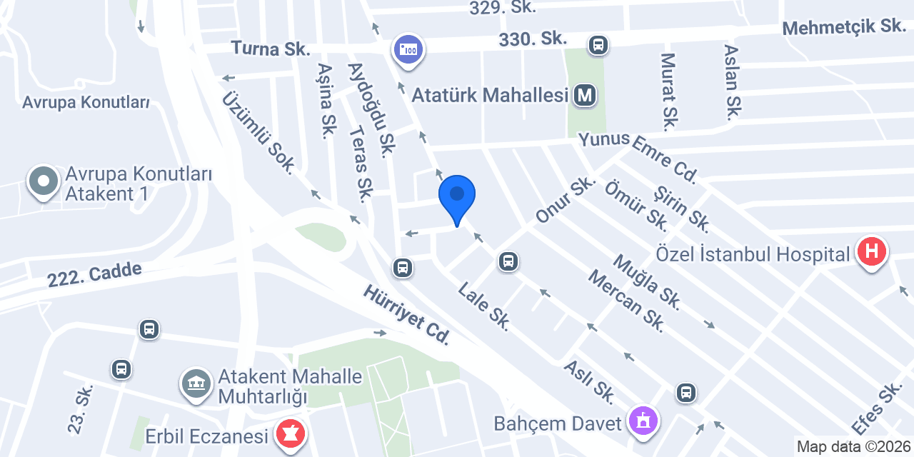 KAYACITY DEKORASYON konumu