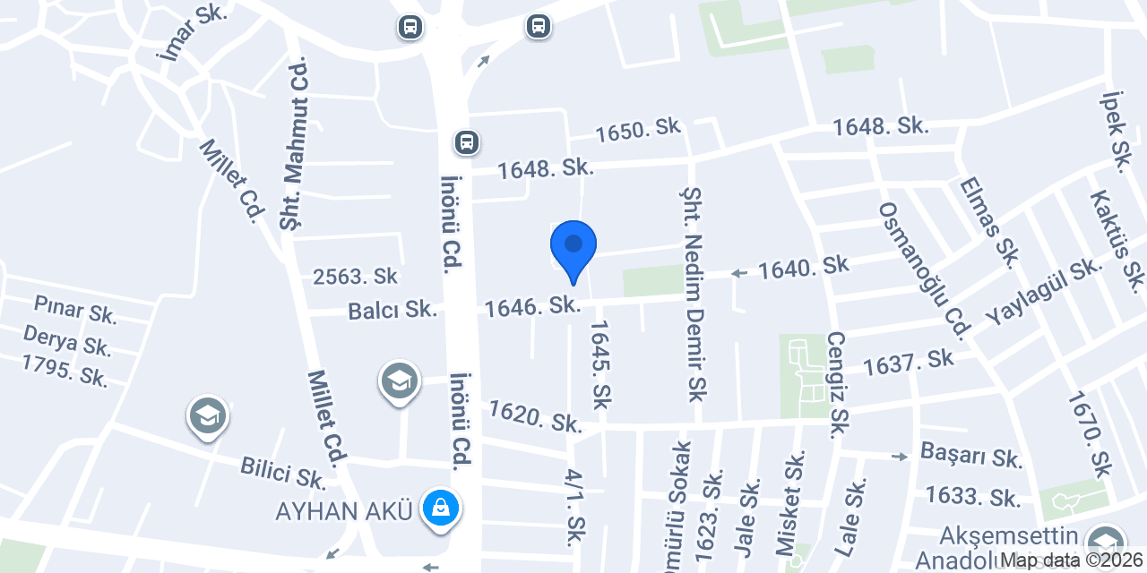 Boşnak Börekçisi konumu