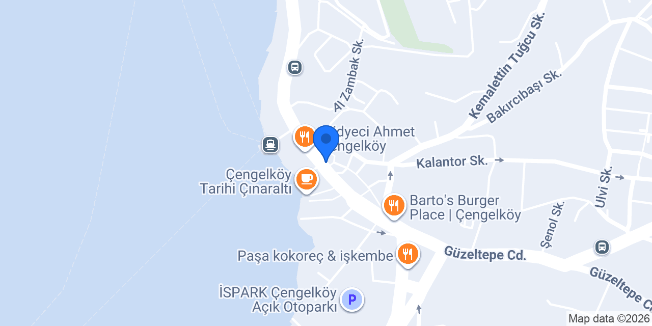 Garanti BBVA Çengelköy Şubesi konumu
