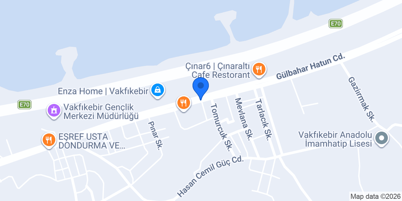 Avrupa Oto Lastik konumu
