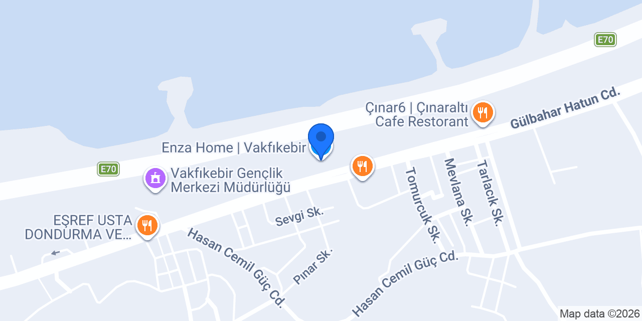 Enza Home | Vakfıkebir konumu
