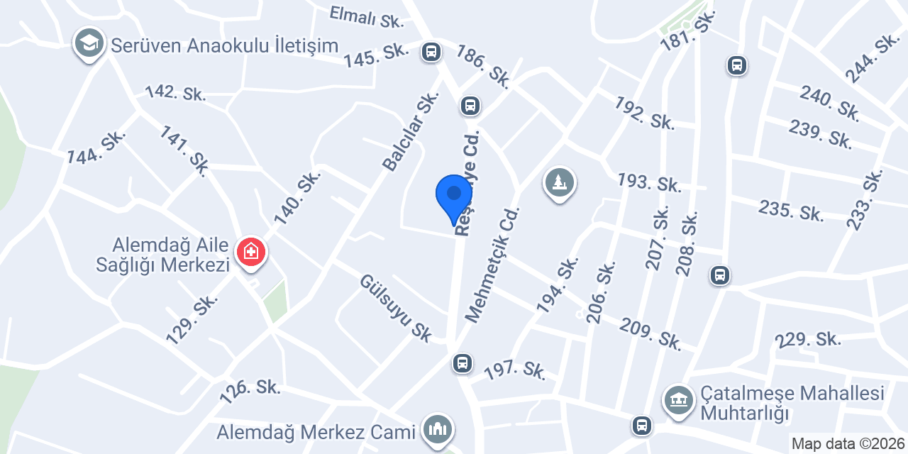 Asya Çelik Çatı konumu