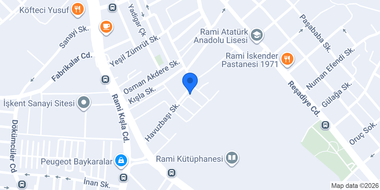 Karpar Motorlu Araçlar Kauçuk Mamülleri San. Tic. Ltd. Şti. konumu